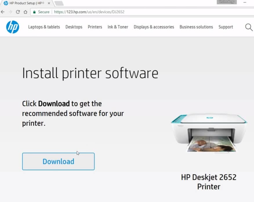 downloading the printer software downloading the printer software