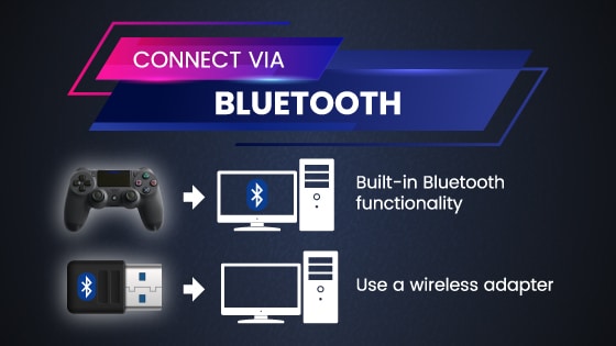 connect via bluetooth