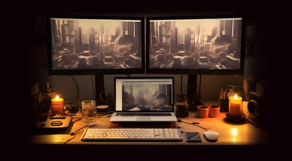 How to connect two monitor to laptop