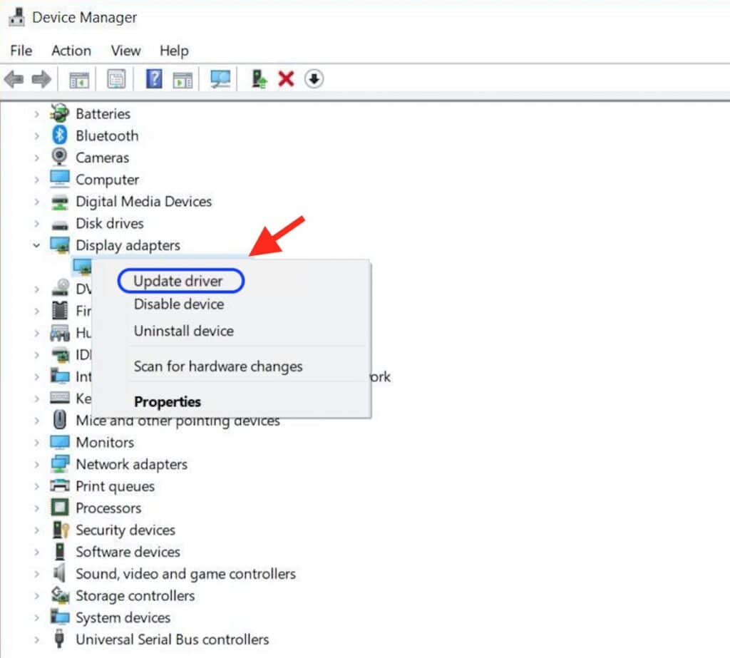 update keyboard driver windows device manager