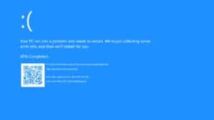 windows error windows video failure