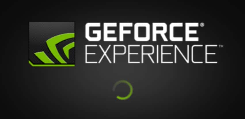 GeForce Experience Splash Screen GeForce Experience Splash Screen