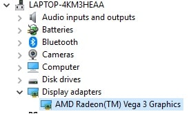 AMD Radeon Graphics Card AMD Radeon Graphics Card