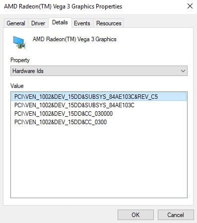 PCIVEN_1002&DEV_15DD&SUBSYS_84AE103C&REV_C5 PCIVEN_1002&DEV_15DD&SUBSYS_84AE103C&REV_C5
