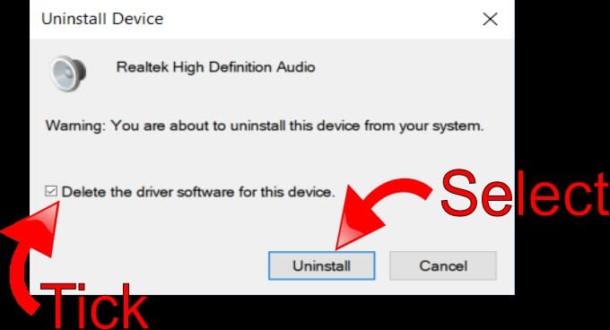 Remove Device and Driver Software Remove Device and Driver Software