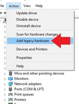 Add legacy hardware Add legacy hardware
