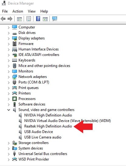 Realtek High Definition Audio driver Realtek High Definition Audio driver