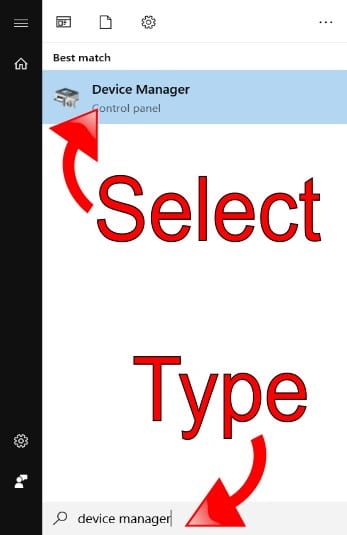 Open Device Manager Open Device Manager