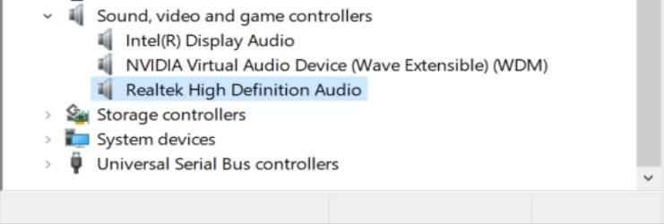 Realtek Audio with Legacy Device Driver Realtek Audio with Legacy Device Driver