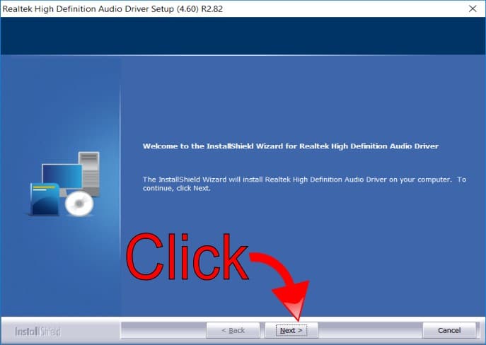 Install Realtek Application Install Realtek Application