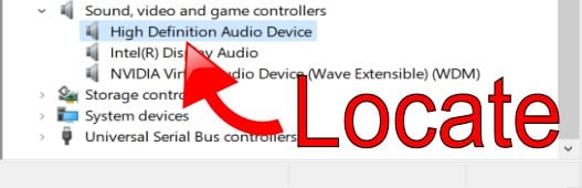Locate Generic Audio Device Locate Generic Audio Device