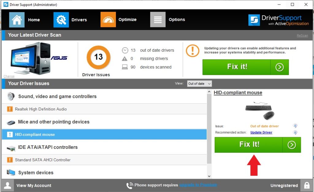 Find the listing for your Logitech M325 driver in the list Find the listing for your Logitech M325 driver in the list