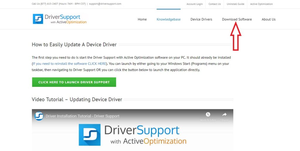 Download Driver Support Application Download Driver Support Application