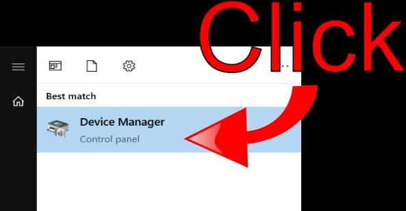 Open Device Manager Open Device Manager