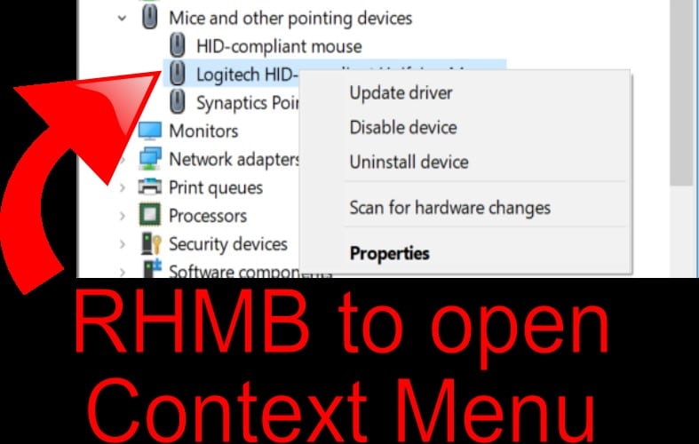 RHMB for Context Menu RHMB for Context Menu