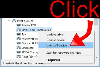 Uninstall Printer Uninstall Printer