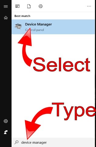 Open Device Manager Open Device Manager