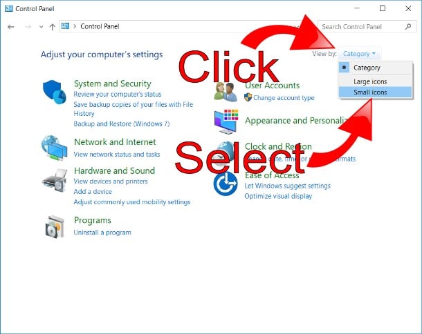 Change Category View Change Category View