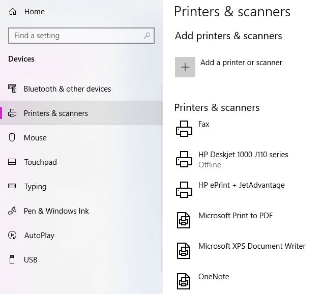 Printers & Scanners Printers & Scanners