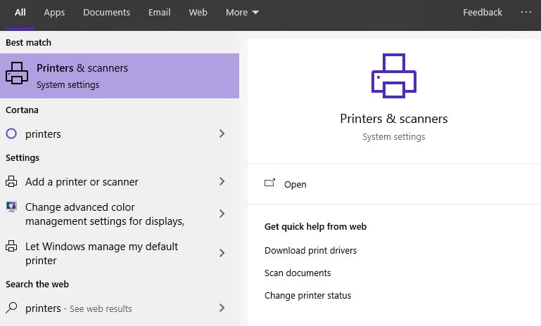 Check Printer Driver Settings Check Printer Driver Settings