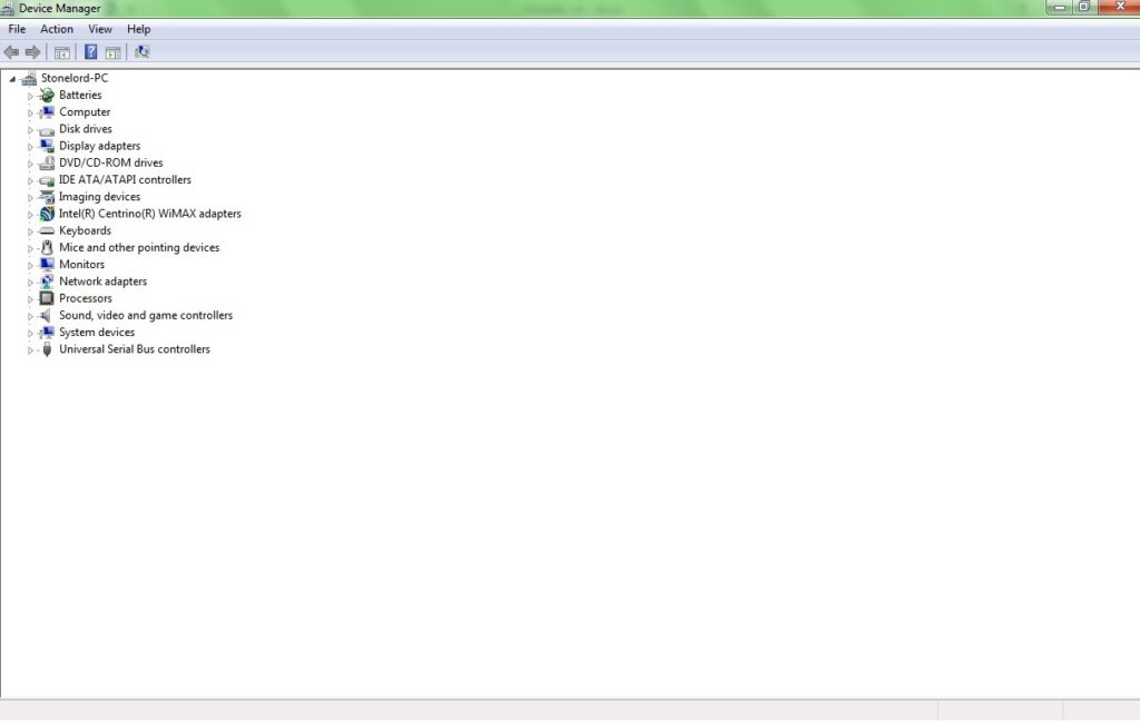windows settings windows device manager