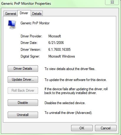 driver downloads driver details