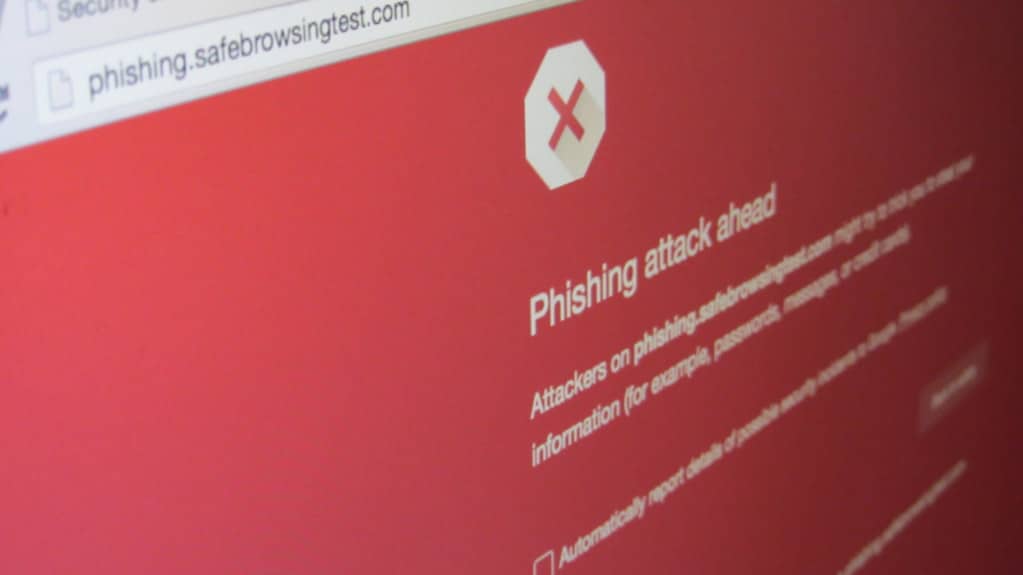 phishing attack online phishing attack