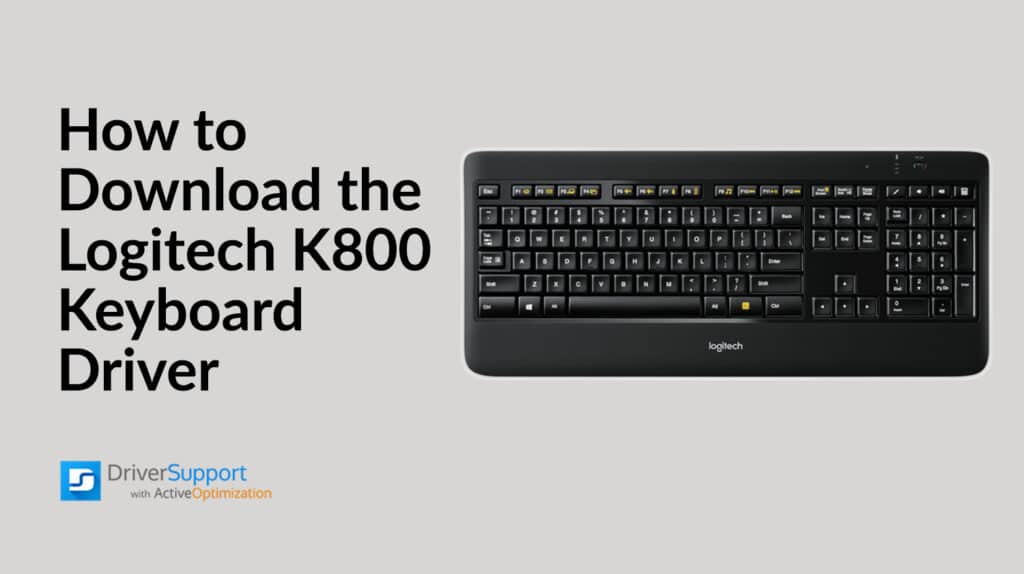 How to Download the Logitech K800 Keyboard Driver How to Download the Logitech K800 Keyboard Driver