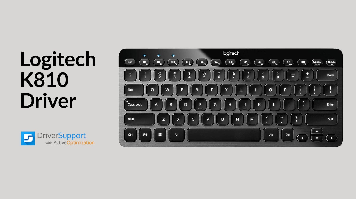 Logitech K810 Driver