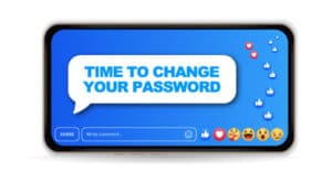 How to change facebook password