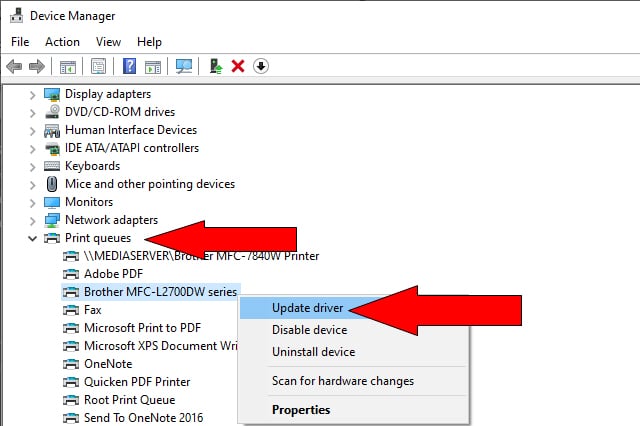Update Printer Driver Update Printer Driver