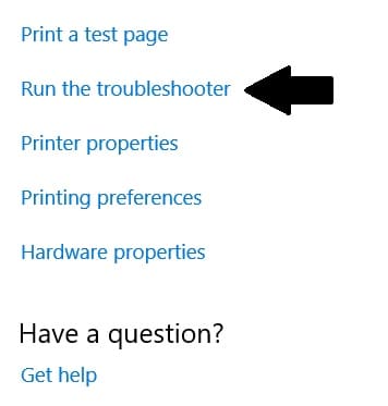 Run the troubleshooter Run the troubleshooter