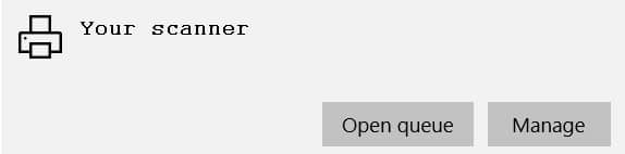 Click Manage Click Manage