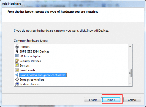 Sound, video and game controllers Sound, video and game controllers