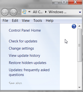 Check for Updates Check for Updates