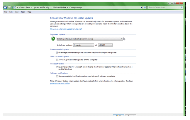 install updates automatically install updates automatically