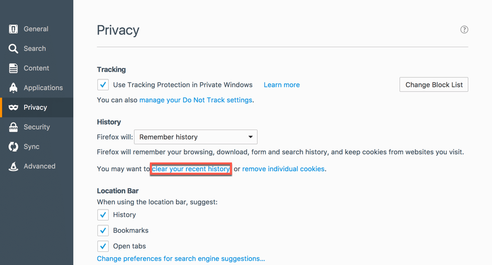firefox browser remove cookies firefox