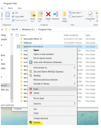 remove program files remove program files
