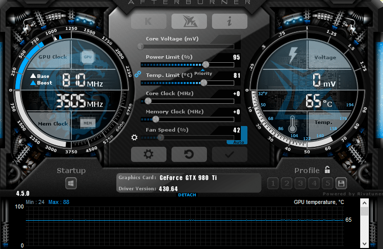 afterburner MSI Afterburner