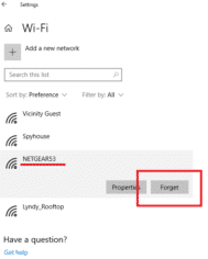 select Forget select Forget