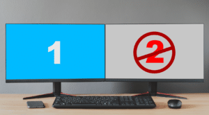 Second monitor not detected Win 11