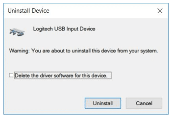 uninstall device