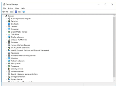 Window’s Device Manager Window’s Device Manager