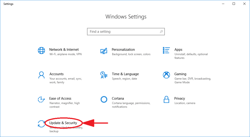 Update and Security Update and Security