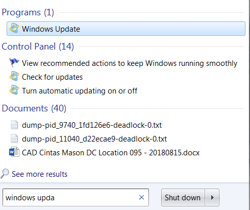 Windows Update Windows Update